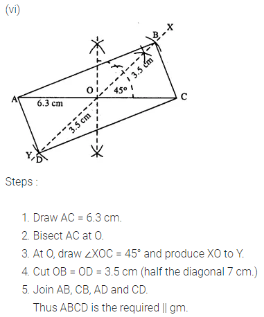 Selina Concise Mathematics Class 8 ICSE Solutions Chapter 18 Constructions (Using ruler and compass only) Ex 18D 40