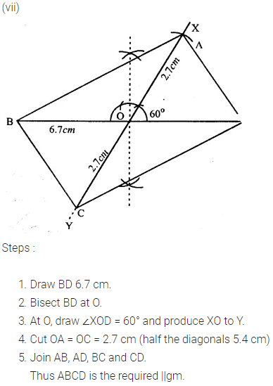 Selina Concise Mathematics Class 8 ICSE Solutions Chapter 18 Constructions (Using ruler and compass only) Ex 18D 41