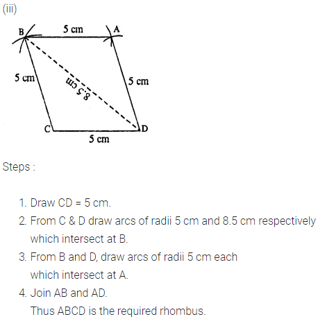 Selina Concise Mathematics Class 8 ICSE Solutions Chapter 18 Constructions (Using ruler and compass only) Ex 18D 50