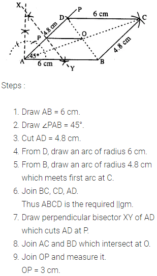 Selina Concise Mathematics Class 8 ICSE Solutions Chapter 18 Constructions (Using ruler and compass only) Ex 18D 64