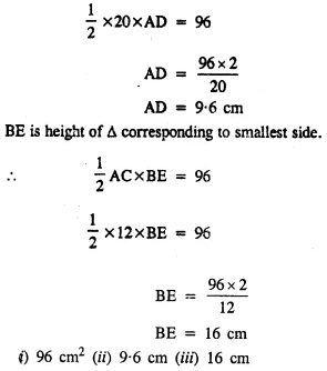 Selina Concise Mathematics Class 8 ICSE Solutions Chapter 20 Area of Trapezium and a Polygon Ex 20A 6