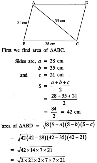Selina Concise Mathematics Class 8 ICSE Solutions Chapter 20 Area of Trapezium and a Polygon Ex 20C 45