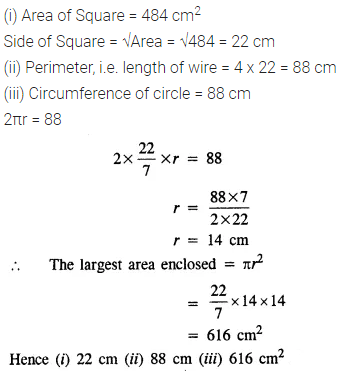 Selina Concise Mathematics Class 8 ICSE Solutions Chapter 20 Area of Trapezium and a Polygon Ex 20D 70