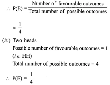 Selina Concise Mathematics Class 8 ICSE Solutions Chapter 23 Probability 5