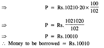 Selina Concise Mathematics Class 8 ICSE Solutions Chapter 9 Simple and Compound Interest Ex 9A 11