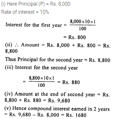 Selina Concise Mathematics Class 8 ICSE Solutions Chapter 9 Simple and Compound Interest Ex 9C 30