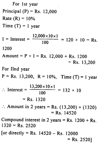 Selina Concise Mathematics Class 8 ICSE Solutions Chapter 9 Simple and Compound Interest Ex 9C 32