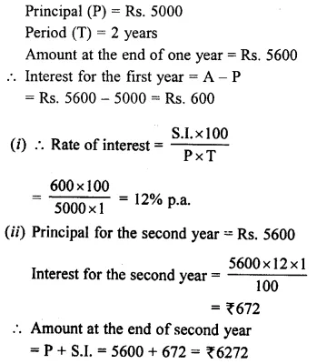 Selina Concise Mathematics Class 8 ICSE Solutions Chapter 9 Simple and Compound Interest Ex 9C 40