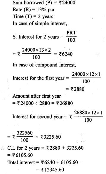 Selina Concise Mathematics Class 8 ICSE Solutions Chapter 9 Simple and Compound Interest Ex 9C 44