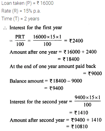 Selina Concise Mathematics Class 8 ICSE Solutions Chapter 9 Simple and Compound Interest Ex 9C 46