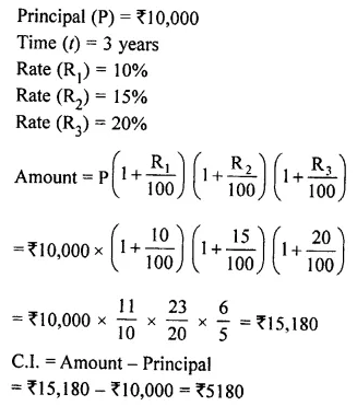 Selina Concise Mathematics Class 8 ICSE Solutions Chapter 9 Simple and Compound Interest Ex 9C 55