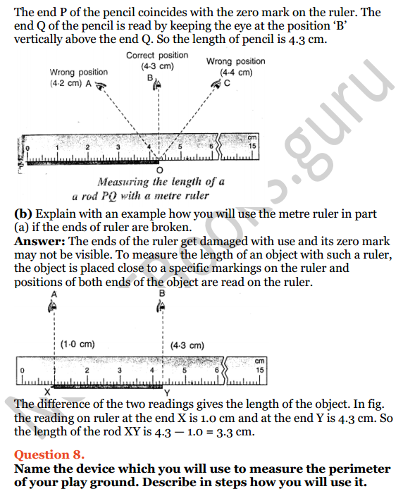 Selina Concise Physics Class 6 ICSE Solutions Chapter 2 Physical Quantities and Measurement 7