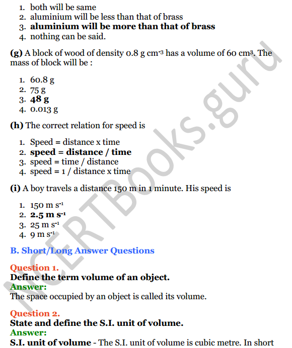 Selina Concise Physics Class 7 ICSE Solutions Chapter 1 Physical Quantities and Measurement 4