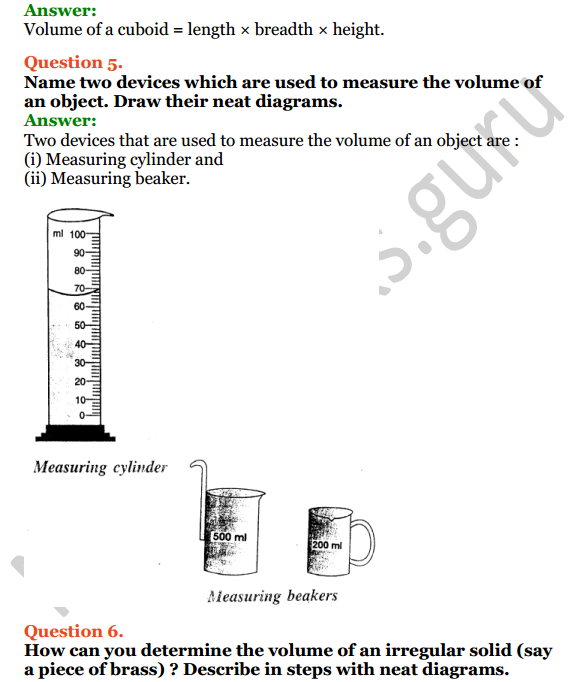 Selina Concise Physics Class 7 ICSE Solutions Chapter 1 Physical Quantities and Measurement 6