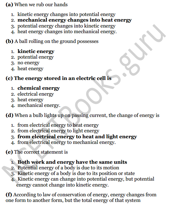 Selina Concise Physics Class 7 ICSE Solutions Chapter 3 Energy 3