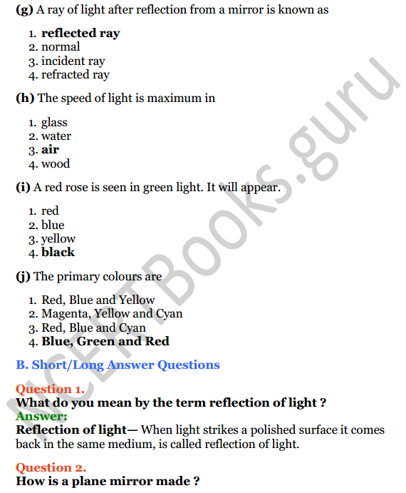 Selina Concise Physics Class 7 ICSE Solutions Chapter 4 Light Energy 5