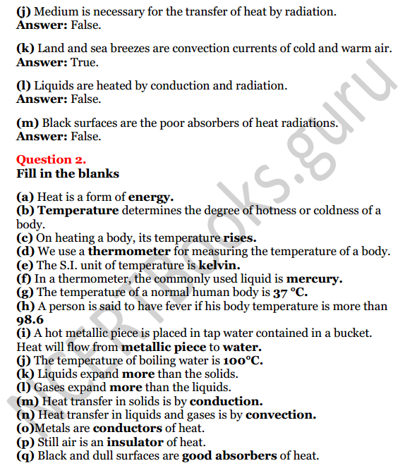 Selina Concise Physics Class 7 ICSE Solutions Chapter 5 Heat 2
