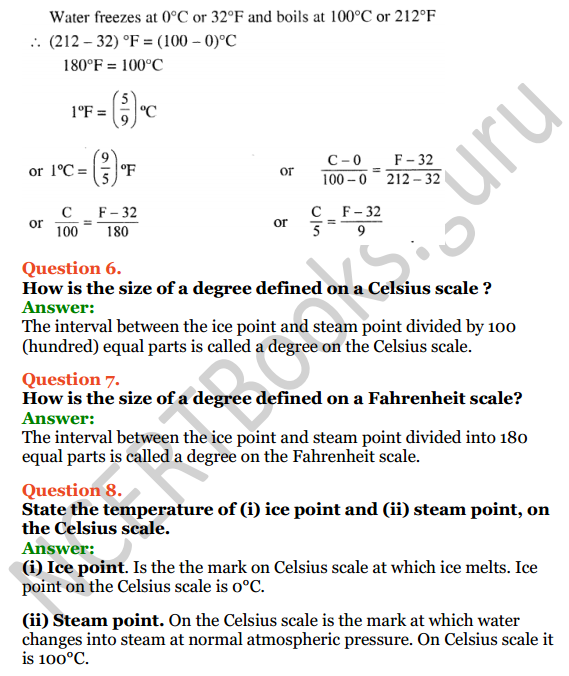 Selina Concise Physics Class 7 ICSE Solutions Chapter 5 Heat 6