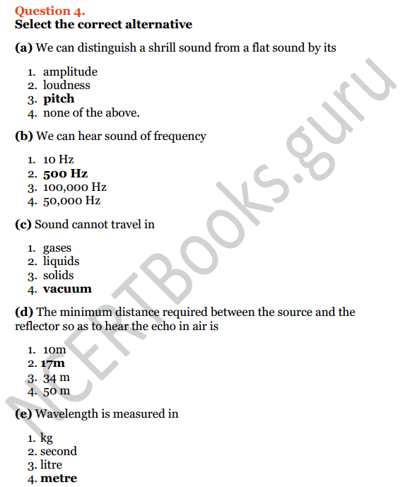 Selina Concise Physics Class 7 ICSE Solutions Chapter 6 Sound 3