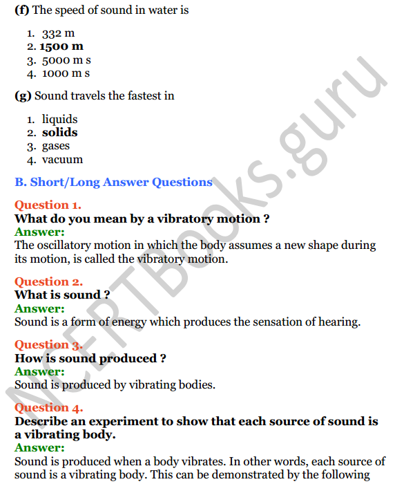 Selina Concise Physics Class 7 ICSE Solutions Chapter 6 Sound 4