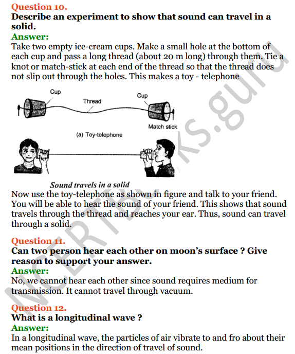 Selina Concise Physics Class 7 ICSE Solutions Chapter 6 Sound 8