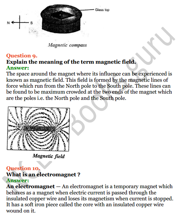 Selina Concise Physics Class 7 ICSE Solutions Chapter 7 Electricity and Magnetism 10