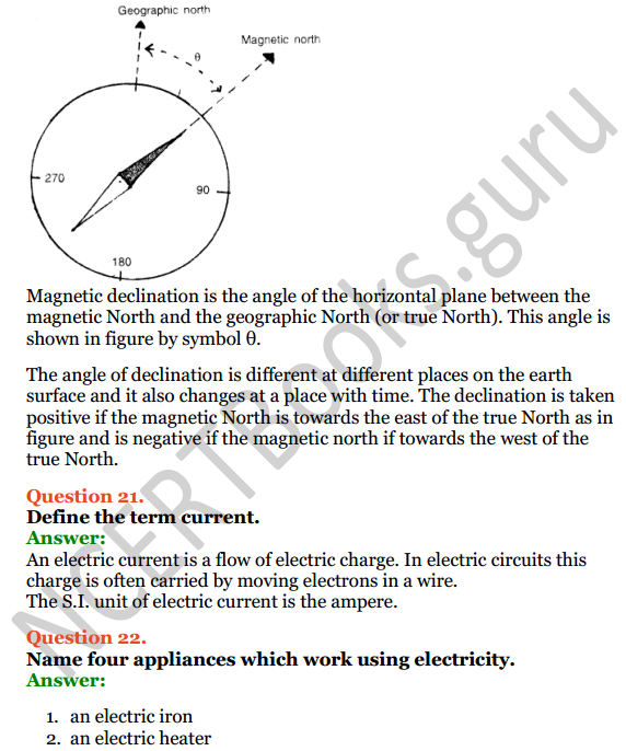 Selina Concise Physics Class 7 ICSE Solutions Chapter 7 Electricity and Magnetism 16
