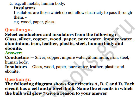 Selina Concise Physics Class 7 ICSE Solutions Chapter 7 Electricity and Magnetism 20