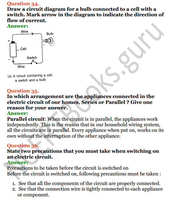 Selina Concise Physics Class 7 ICSE Solutions Chapter 7 Electricity and Magnetism 23