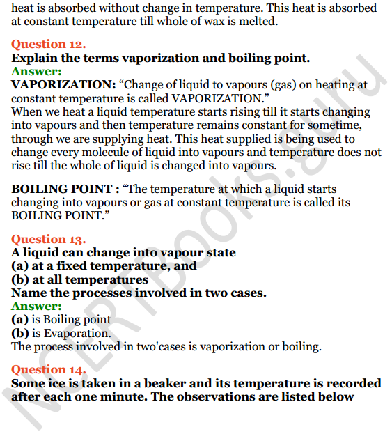 Selina Concise Physics Class 8 ICSE Solutions Chapter 1 Matter 11