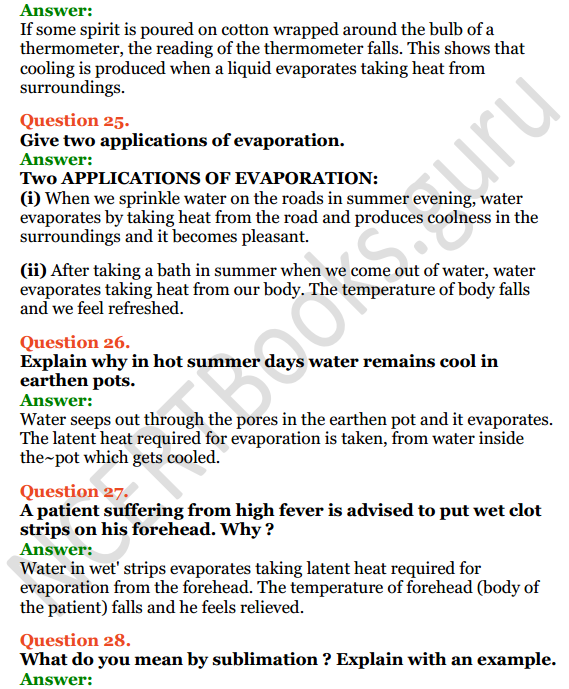 Selina Concise Physics Class 8 ICSE Solutions Chapter 1 Matter 16