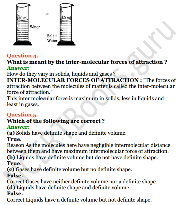 Selina Concise Physics Class 8 ICSE Solutions Chapter 1 Matter 6