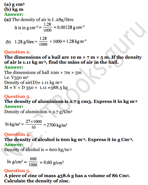 Selina Concise Physics Class 8 ICSE Solutions Chapter 2 Physical Quantities and Measurement 16