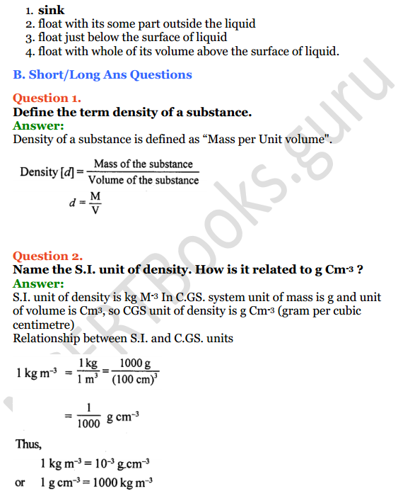 Selina Concise Physics Class 8 ICSE Solutions Chapter 2 Physical Quantities and Measurement 5