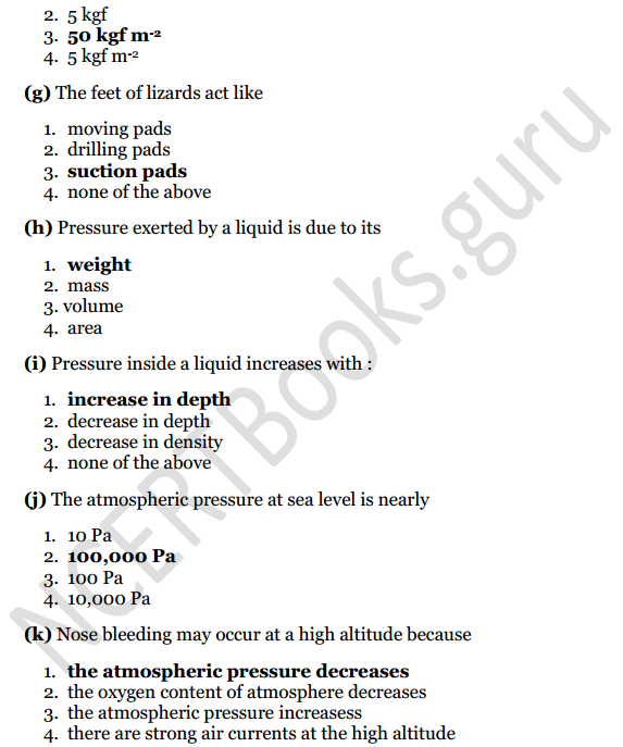 Selina Concise Physics Class 8 ICSE Solutions Chapter 3 Force and Pressure 5