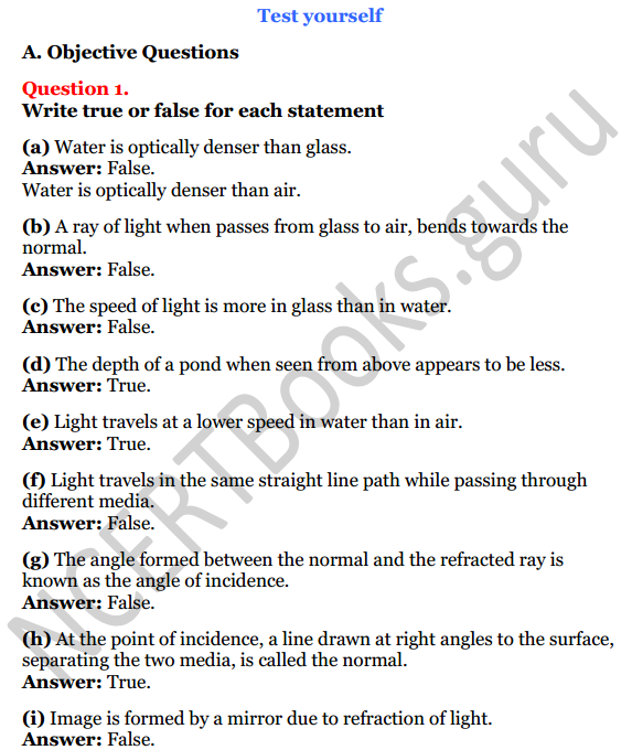 Selina Concise Physics Class 8 ICSE Solutions Chapter 5 Light Energy 1