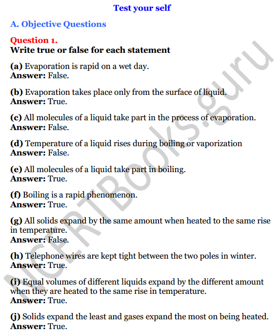 Selina Concise Physics Class 8 ICSE Solutions Chapter 6 Heat Transfer 1