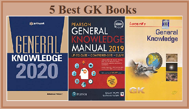 5 Best GK Books 2019-2020 To Crack UPSC, RRB, SSC Exams