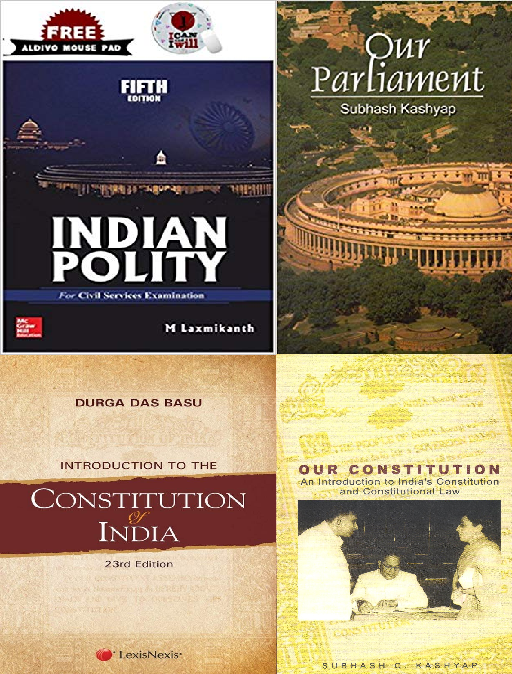 5 Best Books of Indian Polity for the Prelims and Mains Exam of IAS