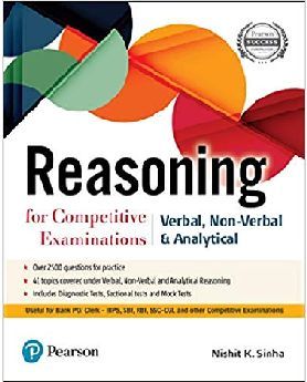Reasoning Book for Competitive Examinations by Pearson