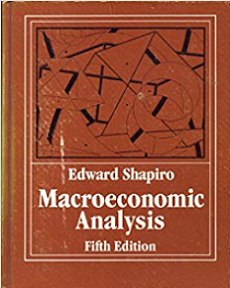 Macro Economics Analysis by Edward Shapiro, H.L. Ahuja