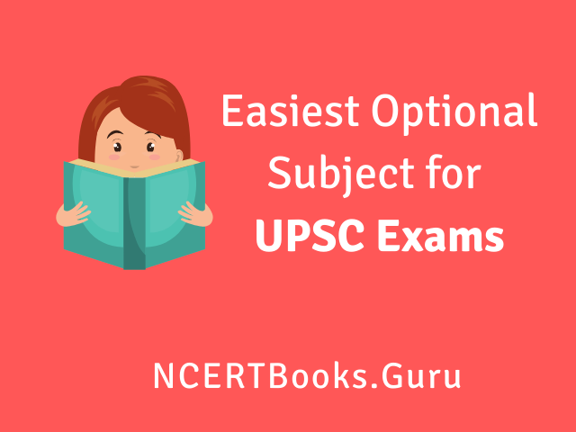 Easiest Optional Subject for UPSC