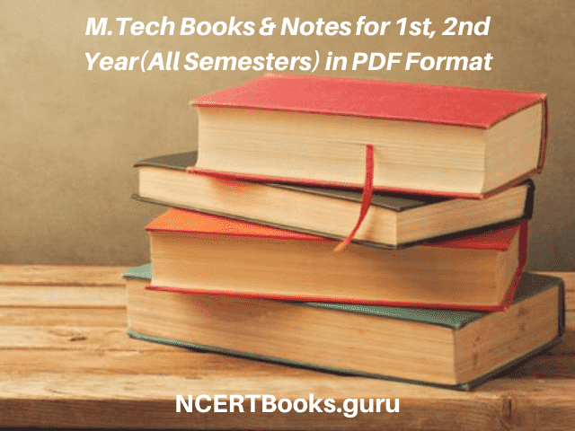 M.Tech Books