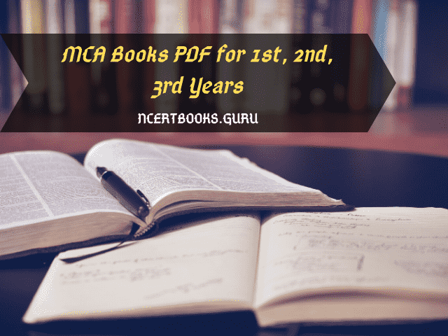 MCA Books in PDF for All semesters