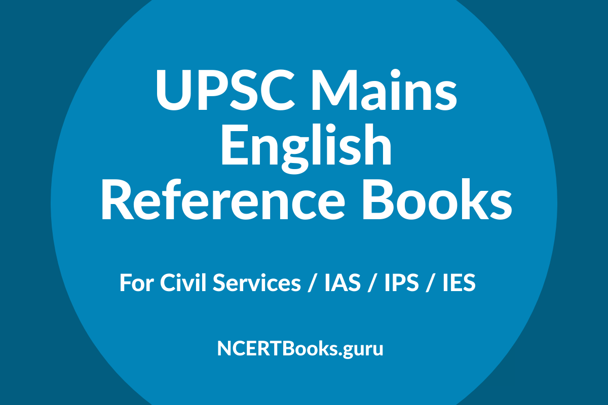 UPSC Mains English Reference Books