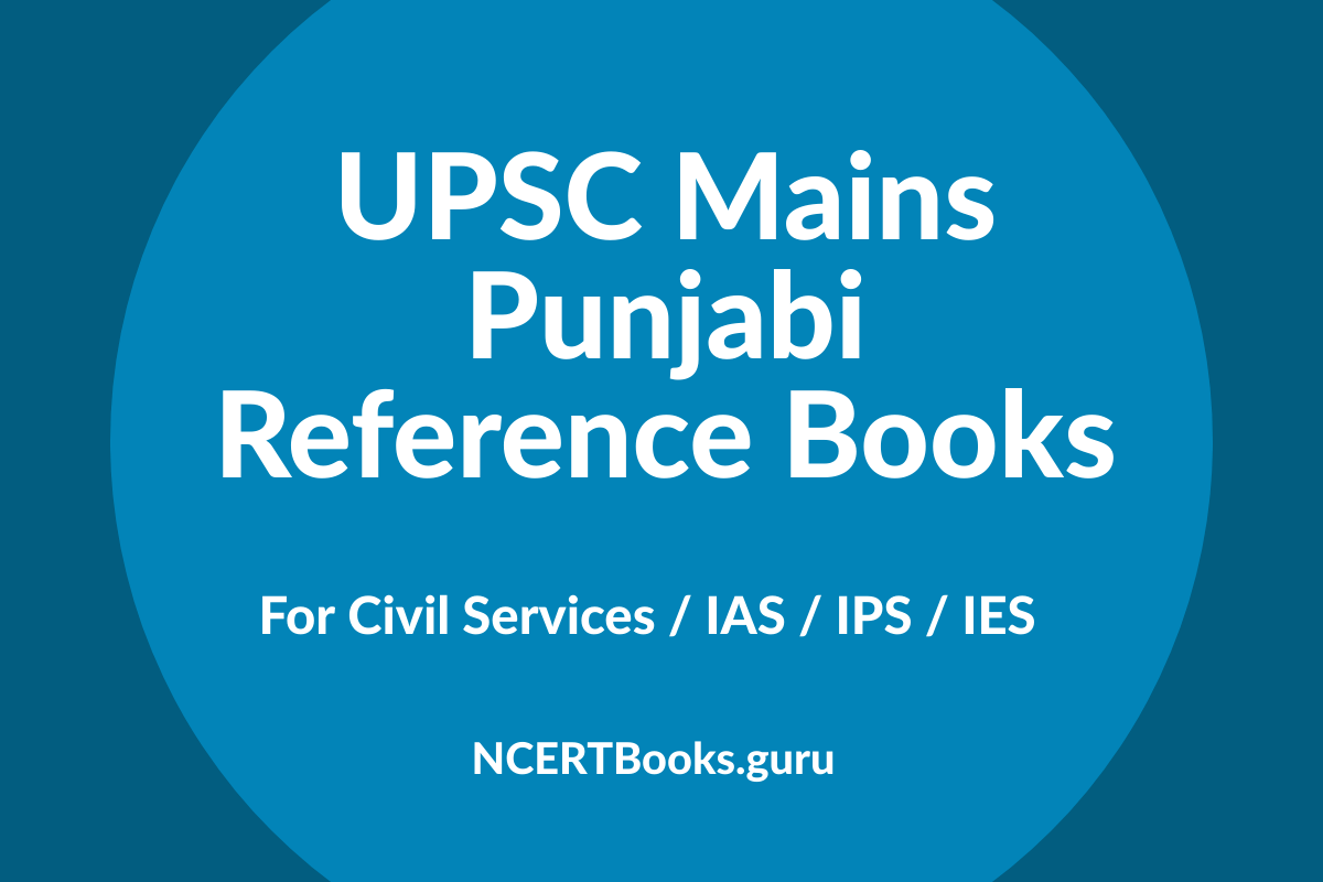 UPSC Mains Punjabi Reference Books