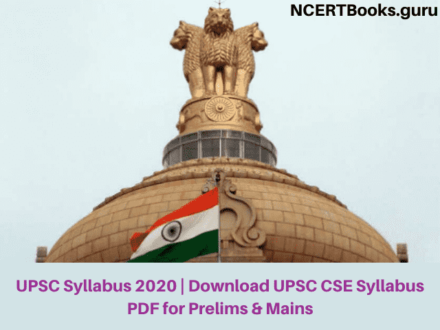 UPSC Syllabus