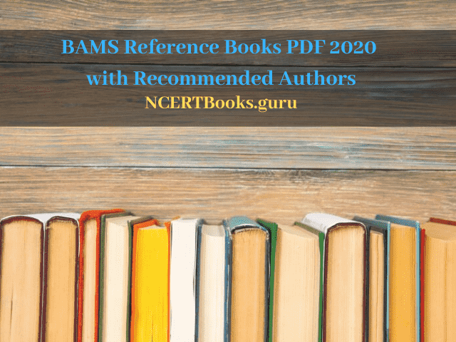 BAMS Reference Books