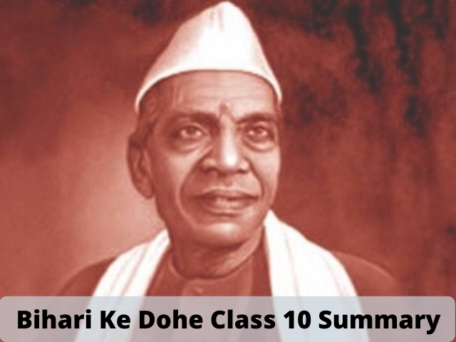 Bihari Ke Dohe Class 10 Summary