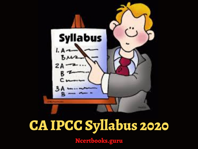 CA Inter Syllabus 2020